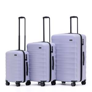 Frontpage: Tosca Interstellar 2.0 Collection Polycarbonate Full set trolleys 79/67/54cm TCA141-Lavender