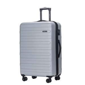 Frontpage: Travel-Lite Rome Collection 78cm-H hard side Checked trolley case TL-78cm Silver