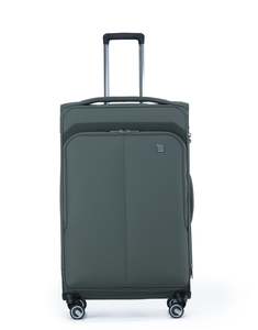 Luggage: Deluxe Grange Collection TCA752A 80cm Suitcase - Cypress Green