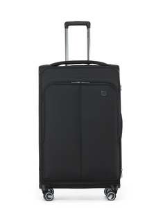 Deluxe Grange Collection TCA752A 80cm Suitcase - Black