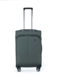 Deluxe Grange Collection TCA752B 67cm Suitcase - Cypress Green