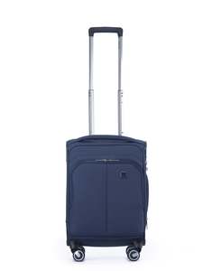 Deluxe Grange Collection TCA752C 55cm Suitcase - Indigo Blue