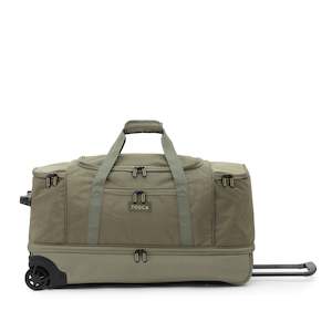 Sports Bags: Tosca 85cm Split Compartment sports-duffel travel wheel bag TCA798TWJ-Khaki-Sand