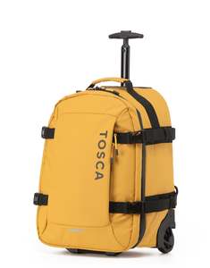 Luggage: Delta Trolley Backpack - Yellow