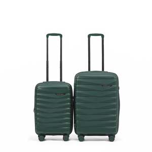 New Zealand Luggage Pilot Collection 2-Pce Polypropylene Luggage set 66cm/55cm N&hellip;
