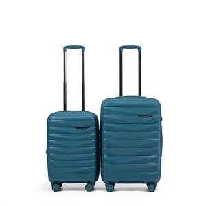 New Zealand Luggage Pilot Collection 2-Pce Polypropylene Luggage set 66cm/55cm N&hellip;