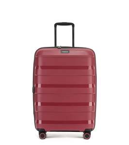 Tosca Comet Collection 67cm Polypropylene hard side 4-wheel trolley case TCA200B-Rumba Red