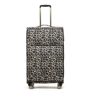Luggage: Tosca So-lite 4.0 Collection 79cm-H Soft side Checked trolley case AIR5055A-Leopard