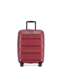 Hardside Luggage: Tosca Comet Collection Polypropylene hard side 55cm carry on TCA200C Rumba Red