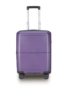 Cabin Luggage: Tosca Globetrotter Collection 52cm Hard side polypropylene carry-on TCA575C-Purple