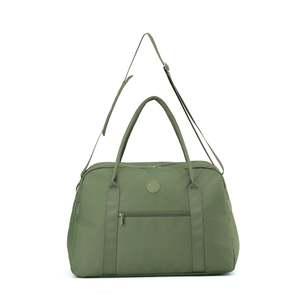 Overnight Bags: Tosca 50cm-W Overnight carry-on travel bag TCA935-Moss Green