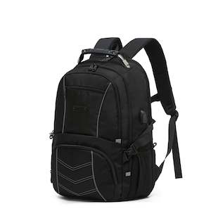 Backpacks: Tosca 48cm-H Black Deluxe Laptop Pack TCA938
