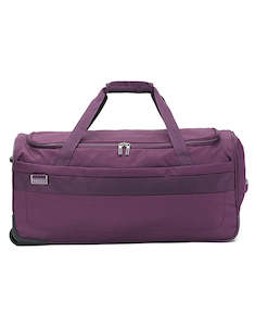 Tosca 74cm-Long Plum Vega Collection Softside Duffle Bag with Wheels TCA720WB