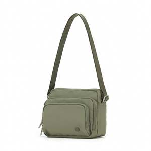 View All Travel Bags: Tosca Slash Proof Anti-Theft Range - Cross body Shoulder Bag TCA981-Khaki