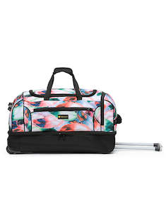 Overnight Bags: TCA796 72cm Feather-print Tosca split compartment duffle travel bag