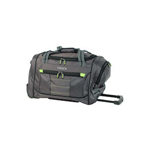 Weekenders: Tosca 48cm Wheeled Sport Carry-on Duffle Bag TCA794TWS Grey
