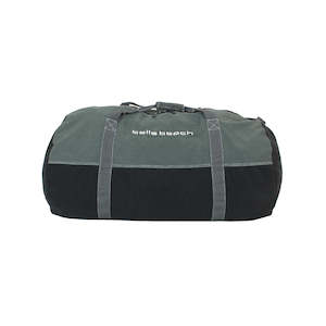 Duffle Bags: WK06 85cm Tosca Bells Beach canvas collection extra large gear bag-Charcoal