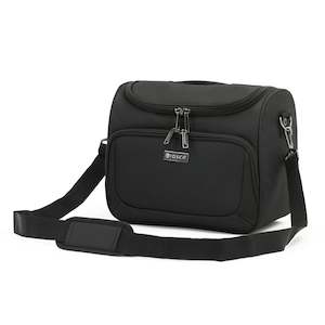 Toiletry Bags: TCA607 Black Tosca Luxury Beauty Cosmetic Case