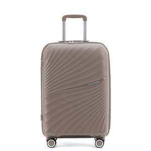 On Sale: New Zealand Luggage Co Hauraki Collection 66cm Polypropylene Trolley case NZ004B-Sand