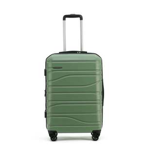 On Sale: New Zealand Luggage Company Franz Josef Collection 67cm Checked trolley case SS604B-Oil Green