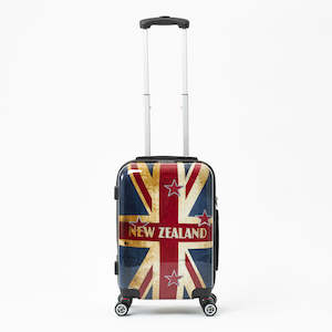 New Zealand Flag - Carry On NZ001C 53cm - Polycarbonate 4-Wheel Trolley Luggage NZ001C