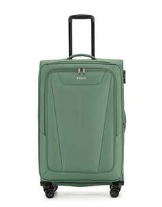 Tosca Altitude Collection 78cm Large Softside checked four-wheel trolley cases TCA188A-Ivy