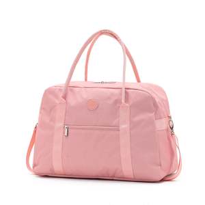 Overnight Bags: Tosca 50cm-W Tote bag softside overnight cabin bag or weekender TCA935-Peach