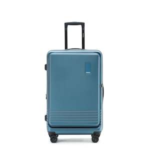 Premium: Tosca 66cm Horizon Collection polycarbonate Front zippered opening trolley case TCA644B-Blue Sapphire