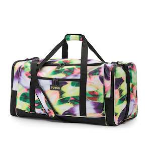 Frontpage: Tosca 70cm-L Sports Duffle gear bag TCA798M-Yellow feather print