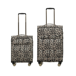 Frontpage: Tosca So-Lite 4.0 Collection 2-Pce set 67cm/54cm Trolley cases AIR5055-2 piece set Leopard