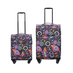 Tosca So-Lite 4.0 Collection 2-Pce set 67cm/54cm Trolley cases AIR5055-2 piece set Paisley