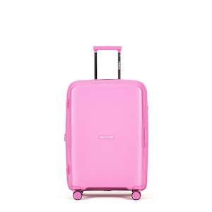 Hardside Luggage: Tosca Bel Air Collection 66cm-H Luxury Polypropylene Trolley luggage TCA510B-Pink