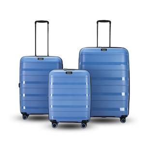 Tosca Comet: Tosca Comet Collection Luxury Polypropylene Hard side luggage set 78cm/67cm/55cm TCA200 Infinity Blue