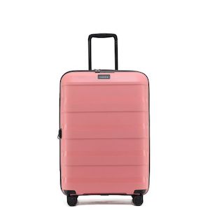 Tosca 67cm Comet Coral Hard side Polypropylene checked trolley case TCA200B
