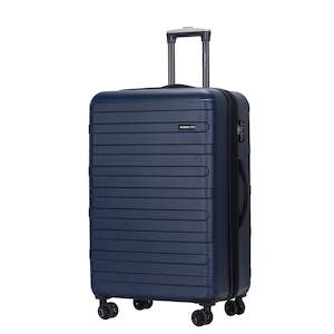 Travel-Lite Rome Collection 78cm-H hard side Checked trolley case TL-78cm Navy