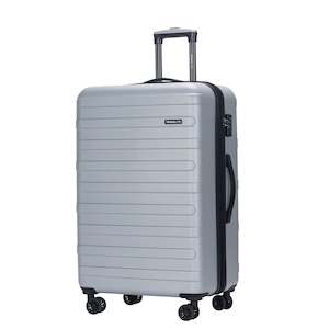 Travel-Lite Rome Collection 78cm-H hard side Checked trolley case TL-78cm Silver