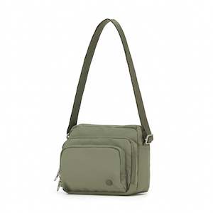 View All Travel Bags: Tosca Slash proof Anti-Theft range Cross body shoulder bag TCA981-Khaki