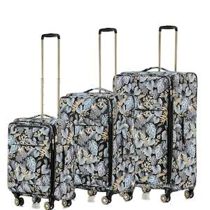 Softside Luggage: Tosca So-Lite 4.0 luggage collection Full-set 79/67/55cm four wheel trolley cases AIR5055-Golden Palm