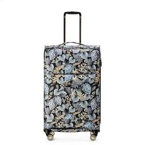 Softside Luggage: Tosca So-Lite 4.0 Collection 79cm Softside checked four wheel trolley case AIR5055A-Golden Palms