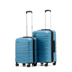 Luggage Sets: New Zealand Luggage Co Lake Blue Franz Josef Collection trolley luggage 67/55cm SS604