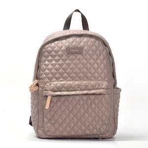 Backpacks: Tosca Metro Collection fashion quilted Backpack MET981-Magnet