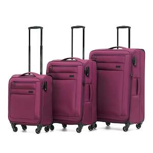 On Sale: Tosca Sky-Runner Collection Soft side trolley cases Full-set 78cm/68cm/55cm TCA228 Velvet