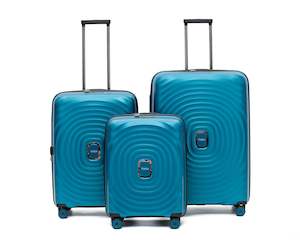 Tosca Blue Eclipse Polypropylene Hard side Trolley Luggage full -set 77/67/55cm  TCA300