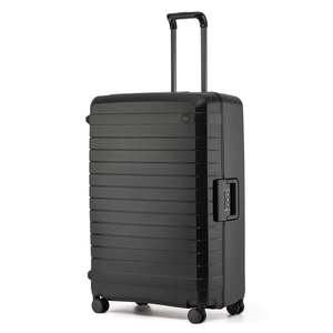 Tosca Vault Collection Clamp style 77cm Polypropylene Premium trolley luggage TCA219A-Black