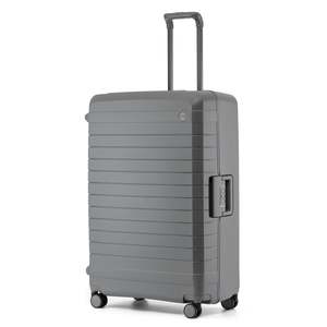 Tosca Vault Collection Clasp Style 77cm Polypropylene Premium Trolley luggage TCA219A-Grey