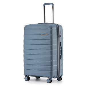 The New Zealand Luggage Co Pilot Collection Polypropylene Checked 76cm Trolley C&hellip;