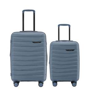 New Zealand Luggage Pilot Collection 2-Pce 66/55cm Polypropylene Trolley case se&hellip;