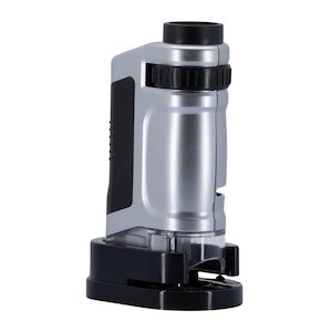 Microscopes: 20-40X Pocket Microscope with Stand
