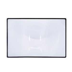 Stand Magnifiers: Fresnel Lens with Border  180x120mm