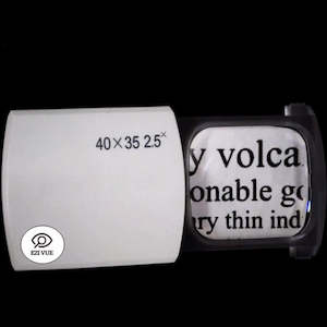 Pocket Magnifiers: 2.5X LED Pocket Sliding Magnifier